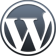 wordpress logo-w-footer