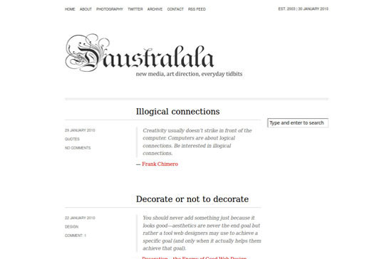 daustralala