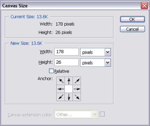 canvaz size