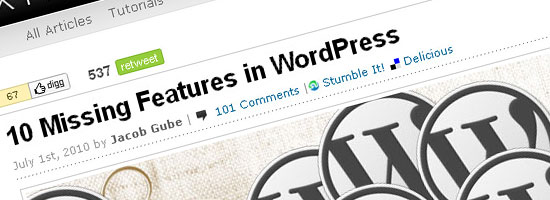 wordpress resources of july