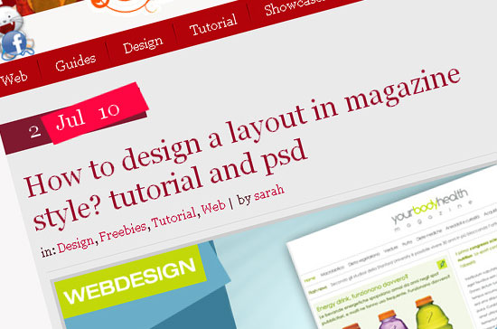 tutorial magazine style tutorial magazine style