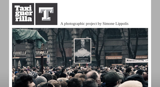 Taxiguerrilla Beautiful Photo Gallery Sites Using WordPress